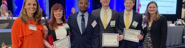 Four Medical Students Receive Scholarships during 2019 Annual Meeting